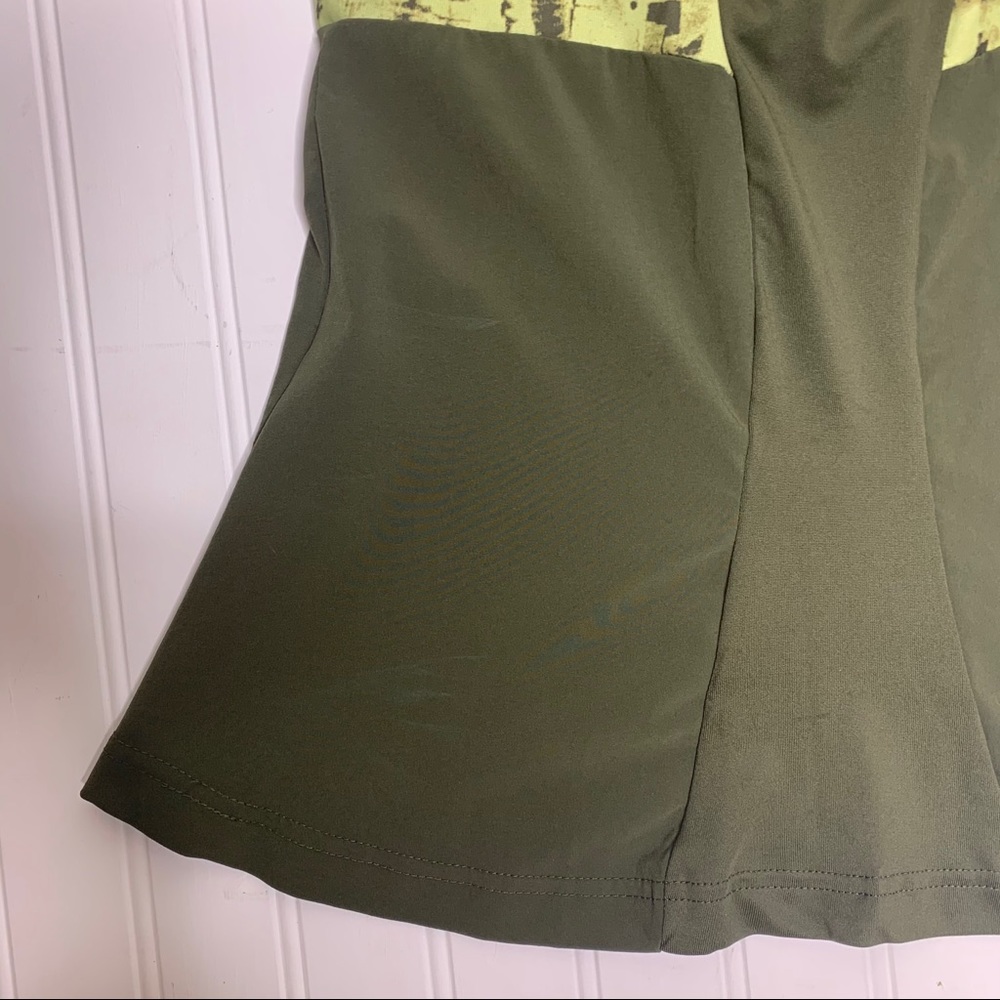 Columbia Light & Dark Green Razor Back Tank - Picture 11 of 14